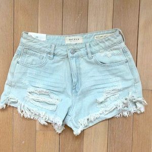 PacSun High rise Denim Shorts size 25